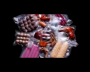 (FLASH SALE)100PCS Kantong Plastik Vacuum Emboss Sealer Storage Bag isi 17X25CM