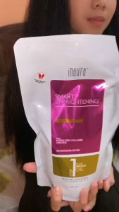 Inaura Straightening Step 1 Refill 600ML (Pelurusan Rambut)