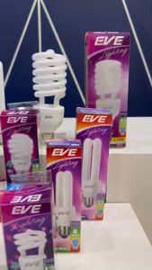 #หลอดประหยัด NEW X-Fire 12W/D EVE (แสงขาว)