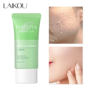 LAIKOU Matcha Exfoliating Exfoliate Peeling Gel Facial Scrub Moisturizing Repair Scrubs ครีมบํารุงผิวหน้า Skin Care