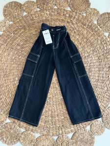 Yma Fashion Kids - Celana Cargo Kids Usia 3-12 tahun Bahan Jeans
