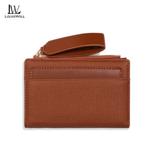 LouisWill Womens Wallet Card Holder Simple Fashion Purse Female Short Wallet Ladies Money Bag Chic Card Holder Small and Ultra-Thin Exquisite High-End Credit Vintage Card Holder