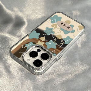  17Promax Silicone Case Mirror Surface Anti-Fall Simple Design for XS XR 11 12 13 Soft Protection against Drops And Scratches