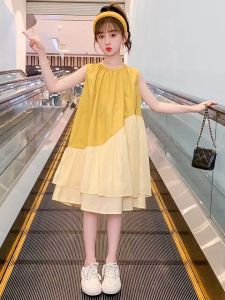 Korean Dress for Kids Girls Summer 2024: High-quality Princess Dress