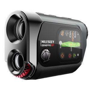 Mileseey genepro G1 màn hình cảm ứng & GPS Rangefinder với độ dốc 43000 + Cài đặt sẵn các khóa học 1300 yards lấy nét quan trắc bằng laser Golf với Red & màu xanh lá cây hiển thị 0.1S Cột cờ khóa rung