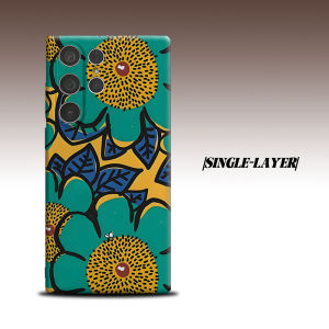 BILIBILI | yellow green sunflower bee For Samsung Galaxy S26 S25 S24 A56 A36 Dual Layer Luxury Fashion Full Lens Protective Case
