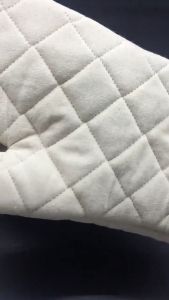 ถุงมือกันร้อนสีเงิน หนาที่สุด หุ้นพิเศษ สำหรับอาหารหรือการเผาไหม้ คุณอยู่ที่สุด