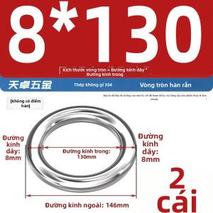 TIANZHUOJINSHU | Vòng O Inox Không mối hàn để Treo