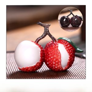 สัตว์เลี้ยงชาที่เปลี่ยนสีได้ ผลไม้ลิมอน ของตกแต่งโต๊ะเล่นชา ชิ้นส่วนอุปกรณ์ งานฝีมือ เครื่องประดับ เหมาะสำหรับเล่นเองหรือเป็นของขวัญ
