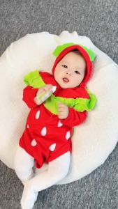 Jumper Gamis Bayi Perempuan 3-9 Bulan Fruity Set