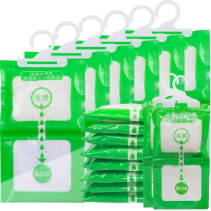 20pcs Moisture Absorber Hanging Bag / Desiccant Moisture Absorption Bags / Anti-mold Fragrance Drying Bag / Cupboard Closet Dehumidifier