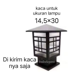 kaca lampu kaca es kaca untuk pengganti kaca rumah lampu pagar yang pecah kaca pembias cahaya