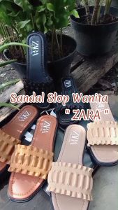 Sandal Selop Wanita Za Rumbai Kekinian