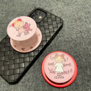 Cute CoCo Magnet Phone Stand New Version Portable Desktop Lazy Holder for Apple Mobile Phone Case Airbag Fun Plastic Material