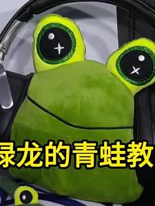 Green Frog Stuffed Toy