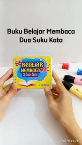 BUKU BELAJAR MEMBACA 2 SUKU KATA