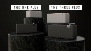 KLIPSCH THE THREE PLUS ลำโพงบลูทูธ 2 ทาง แบบสเตอริโอ 2.1 พร้อม 120W