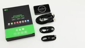 Phone Planet | 【Brand】Smart AI Box 2+16GB Car Play Android 13.0 Android Auto Wireless CarPlay Adapter With HDMI FOTA Upgrade Built-In Heat Sink