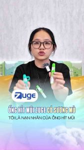 Ống hít mũi ZUGE giảm nghẹt mũi hỗ trợ thông thoáng mũi