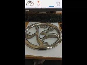 Ornamen Gelang Muhammad Kaligrafi 30cm hiasan tangga pagar