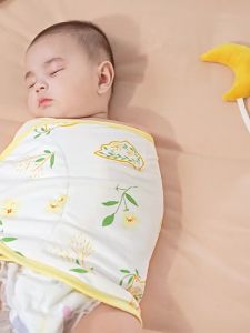 SHI YUE JIE JING | Startle Prevention Baby Swaddle Blanket Lightweight All-Season Cotton