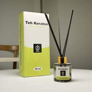 Pengharum Ruangan / Pengharum Toilet / Aromaterapi / Reed Diffuser - Teh Keraton - Pengharum 50ml