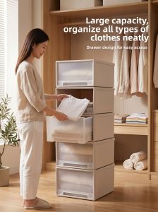 Love Elephant | Transparent Drawer Storage Box