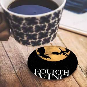 Classic Vintage F-Fourth Wing Vintage Wooden Designs for Coffee & Tea Washable Art Pieces for Cozy Home Cafe