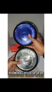Headlamp Depan CB 100 & Reflektor CB Pesek: Megapro Tiger vs GL 100 GL Pro