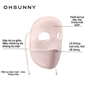 OHSUNNY | Mặt Nạ Chống Nắng Băng Tơ Chống Tia cực tím Thoáng Khí Bảo Vệ Cổ