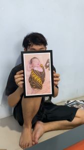 Cetak Foto 4 Pcs 10R dengan Bingkai MDF Dinding Rectangle Dinding