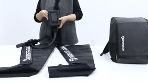 Plastic Pneumatic Leg Compression Massager Boots with Intelligent Controller Customized Relaxation Process Three-Dimensional Cyclic Compression Relaxation Helping Muscles Quickly Recover from Fatigue Promoting Blood Circulation and Metabolism