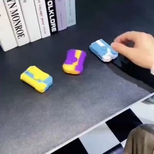 3D เล่นปืน สุ่มสี พาสติกสำหรับเด็ก - ปืนเล่น 3D สำหรับเด็ก สามารถถอดออกมาประกอบได้