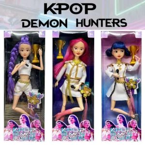 Hot Sell With Delicate Texture Anime Figure 30CM KPop Demon Hunters Doll Toy Rumi Mira Zoey Birthday Surprise Gift For Girls,。;‘