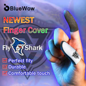 Bluewow 3D Màn Hình Cảm Ứng Ngón Tay Bìa Cho Điện Thoại Di Động Trò Chơi Pubg Nano-Bạc Sợi Chống Mồ Hôi Cao Sensitivitythumb Tay Áo Găng Tay Găng Tay