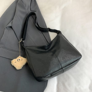 Túi Đeo Chéo Dung Tích Lớn Thời Trang Màu Trơn Giản Dị Thường Ngày Túi Đeo Vai Đơn Thời Trang Hàn Quốc Túi Đeo Chéo Thường Ngày