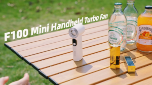 (ส่งจากไทย) Rtako F100 พัดลมไร้ใบพัดขนาดเล็ก มอเตอร์สร้างลมเย็น Turbo Power mini Fan