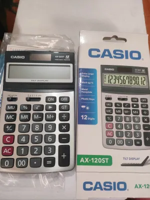 AX-120ST / Ax120st / AX 120ST Tiltable Display Calculator