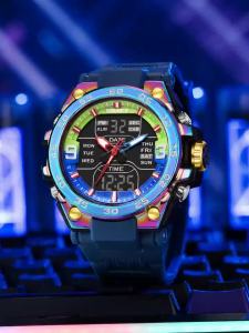 SMAEL | SMAEL Top Brand Men Electronic Watch Sports LED Analog Digital Chronograph Military Dual Display Man Wrist Watches