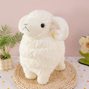 GUAIBUDIAN | Realistic Goat-shaped Plush Toy