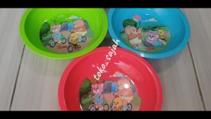 Piring Plastik Lion Star MW-54 Emily Plate 04 BPA Free Food Grade Tebal & Serbaguna