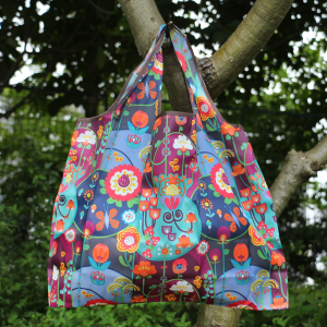 Large Capacity Portable Folding Single Shoulder Travel Shopping Bag Eco-friendly Waterproof Vegetable Buying Bag Handbag