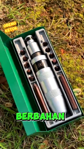 Obeng ketok set 13 pcs Obeng getok putar set 13 pcs Impact screwdriver set Box besi Drill bit bahan non-karat