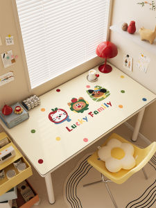 Cartoon Table Mat Student Desk Pad Children Learning Special Writing Desk Desktop Protection Pad Waterproof Washable Tablecloth