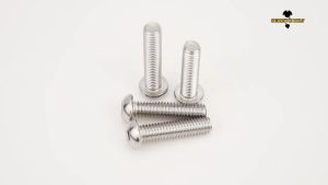 น็อต สกรู หัวจมกลม สแตนเลส 304 เกลียวมิล หยาบ M12 / Button Head Hexagon Socket Machine Screw SUS304 M12