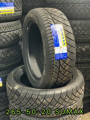 265/50R20 ยางใหม่ ปี2025 ยางรถยนต์ยี่ห้อ sumaxx แถมฟรี​จุ๊บ​ลมยางแท้