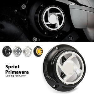 Motorcycle Rotating Cooling Fan Cover For Sprint Primavera 150 125 Scooter CNC Engine Radiator Cover