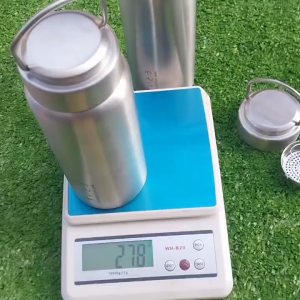 Bình Inox 316 Japan có lọc trà dung tích 500ml hàng bãi chưa qua sử dụng