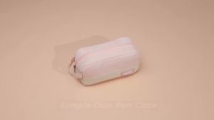 Bóp viết nhiều ngăn NATOLI hộp bút cute chống nước đựng bút đa năng - BST Simple Duo Pen Case T23