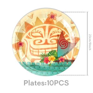 Hasbro | Ocean Theme Birthday Party Decoration Tableware Plates Cup Balloon Kids Favor Baby Shower Girls Party Supplies Photo Props Booth